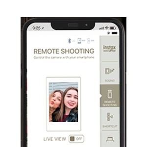 prise de vue à distance