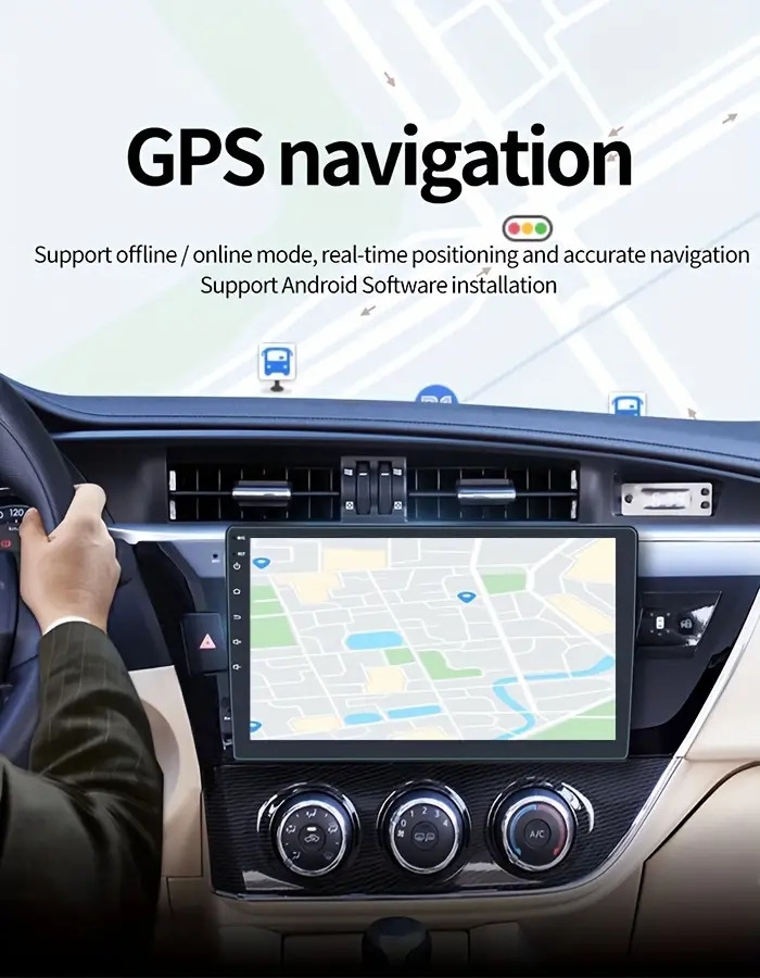   25,65 cm autoradio lecteur multimédia     voiture stéréo radio mp5 12v haute qualité 2+32gb support wifi gps fm Détails du produit 1