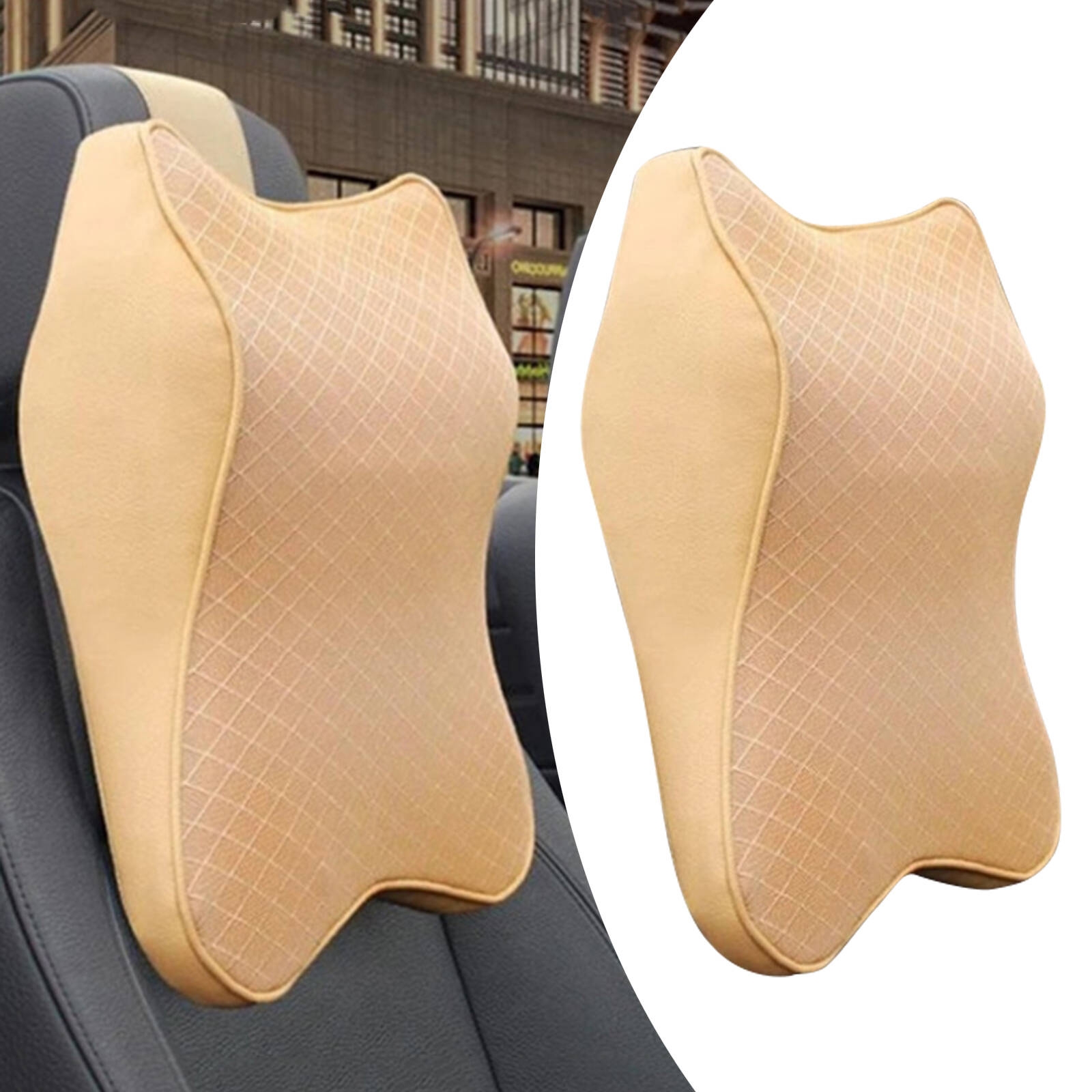 Car  Car Seat Neck   Headrest Cushion for Neck Back   Back Support   for Car Office Chair