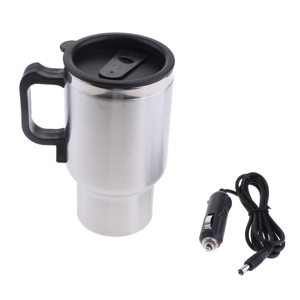 Tasse Chauffante Électrique En Acier Inoxydable Pour Voiture 12V