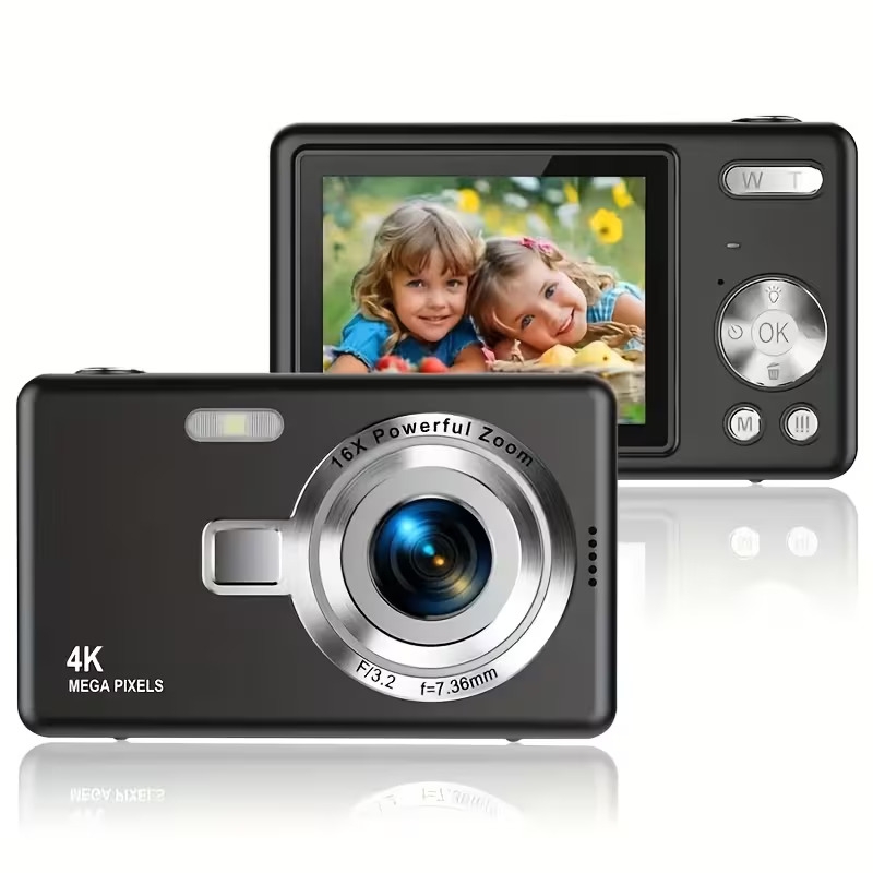 caméra numérique hd   et facile à utiliser, écran ips de 2,4 pouces,  , avec lumière de remplissage, peut   des photos et des vidéos, ccd portable, carte   non  , facile à démarrer, cadeau  , meilleur cadeau pour les   (carte sd non  ) Détails du produit 0
