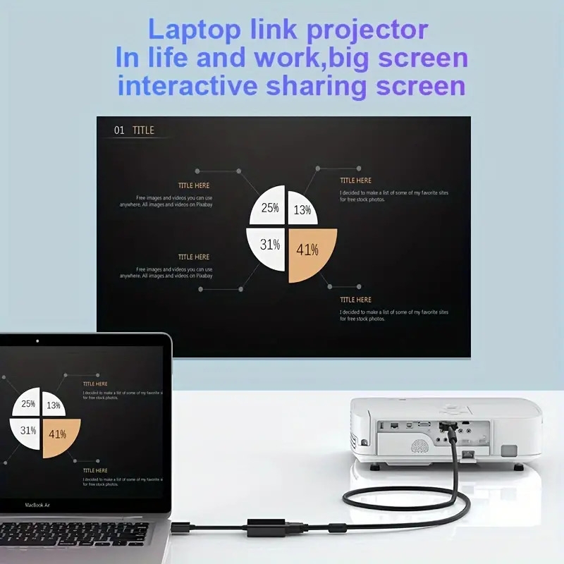Câble Adaptateur VGA - Convertisseur Ordinateurs, Ordinateurs Portables & détails 6