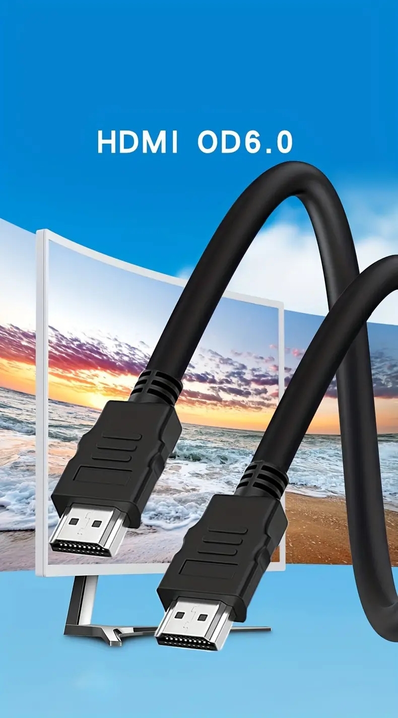 câble   de 1,5m d épaisseur -   durable et stable 1080p pour téléviseurs, enregistreurs & cinémas à domicile Détails du produit 0