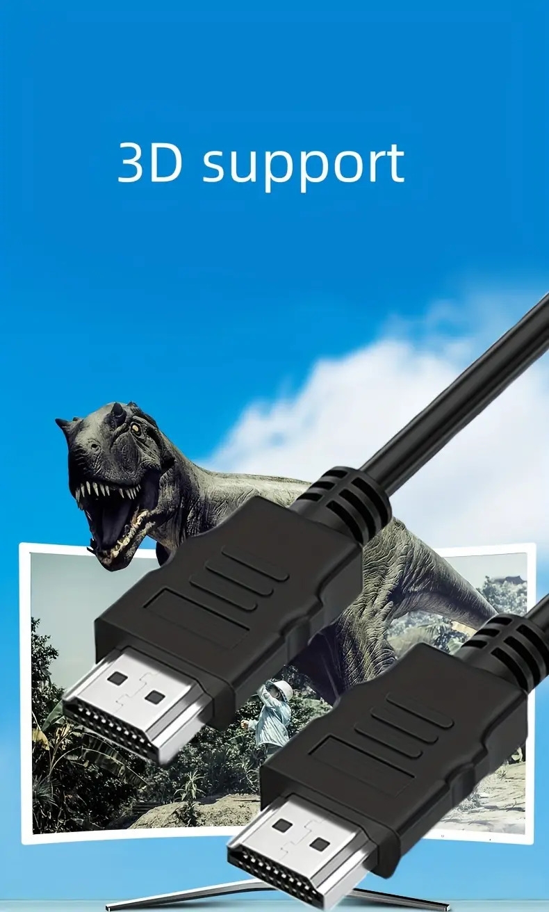 câble   de 1,5m d épaisseur -   durable et stable 1080p pour téléviseurs, enregistreurs & cinémas à domicile Détails du produit 2