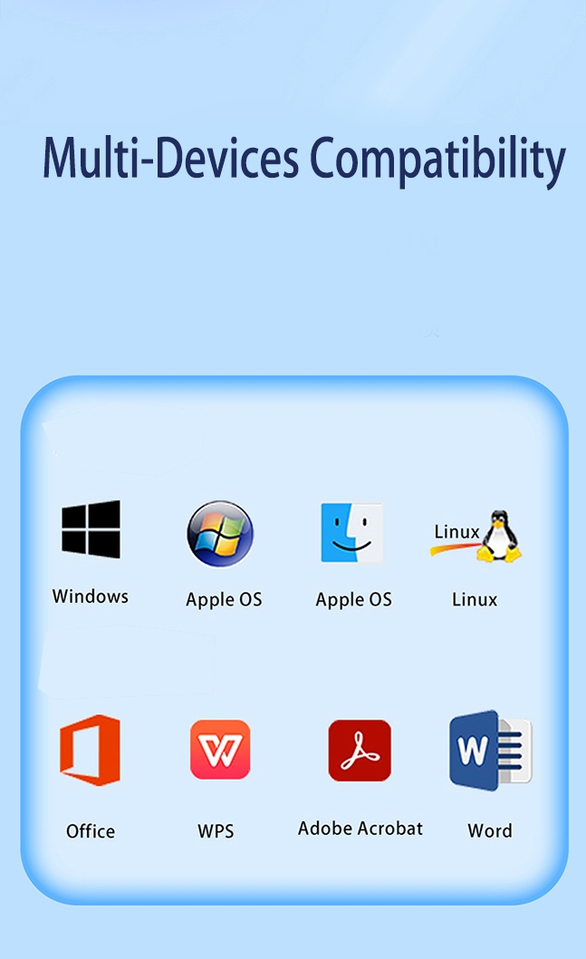Présentateur sans fil à charge RF 2.4G avec fonction d'écriture, niveau de batterie, effacement en une touche pour réunion conférence d'enseignement