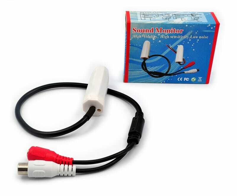 Generic Microphone audio pour caméras de vidéosurveillance,microphone