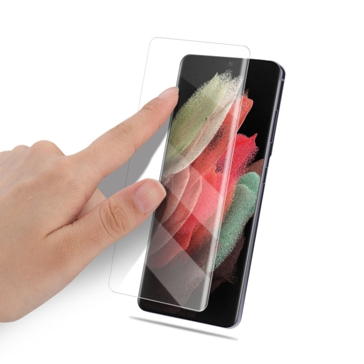 Pour Samsung Galaxy S22 Ultra 5G mocolo 9H Film de verre trempé UV 3D - 3