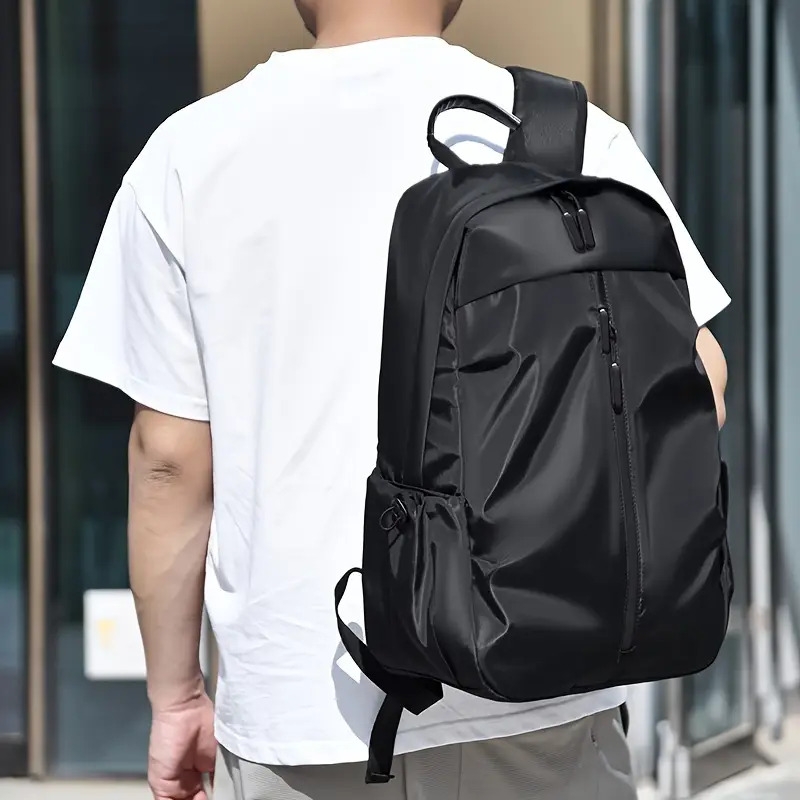 sac à   pour ordinateur portable de     pour hommes - nylon noir, coque souple avec plusieurs compartiments, sangles réglables, durable pour les   et  , sac à   pour ordinateur portable | sac à   à sangle réglable | sac à   durable détails 2