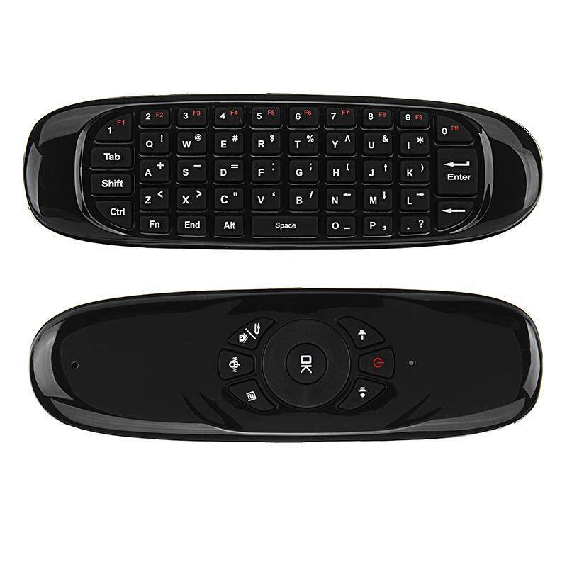 Russian English Thai Arabic C120-Axis Gyro 2.4G Air Mouse Keyboard For Android Windows Linux Systems