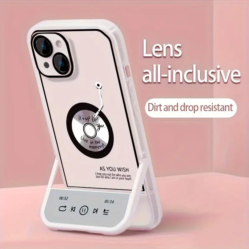 suitable for iphone max 14 plus 11 with a stand phone case shock absorbing anti slip lightweight creative and protective high quality frame all inclusive protective case soft shell details 4