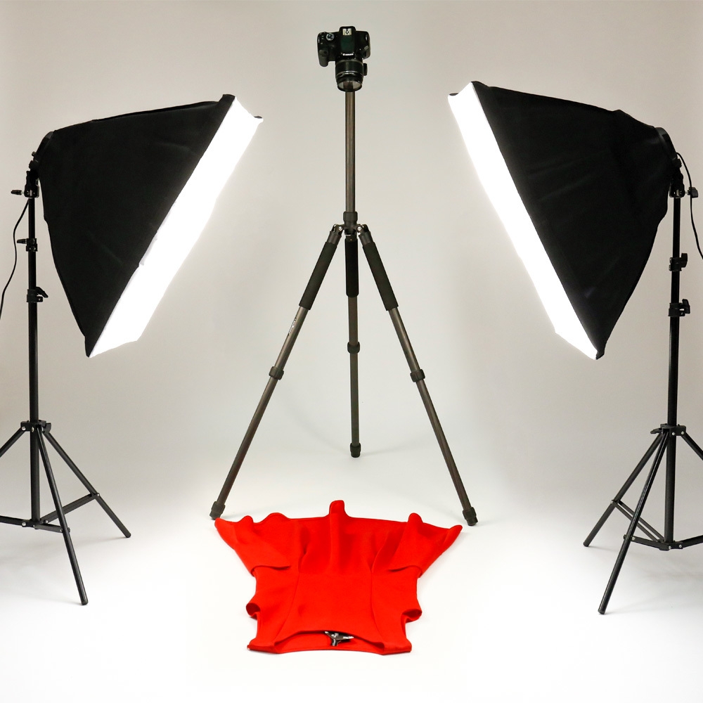 Generic Photographie 50x70CM éclairage 4 lampes Softbox Kit avec