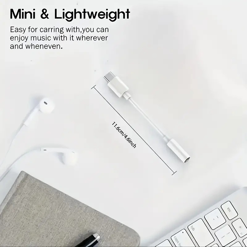 adaptateur de prise de casque usb c vers 3,5 mm,   pièces, câble audio   de type c pour macbook, note, ipad pro, adaptateur de casque pixel galaxy s21/s20 ultra, connecteur   vers  ,   batterie, tension de fonctionnement ≤36v détails 3