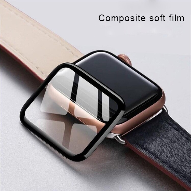 Matériau composite 3D incurvé Protecteur d'écran de film Soft pour Apple Watch Series 3 & 2 & 1 38mm - 2