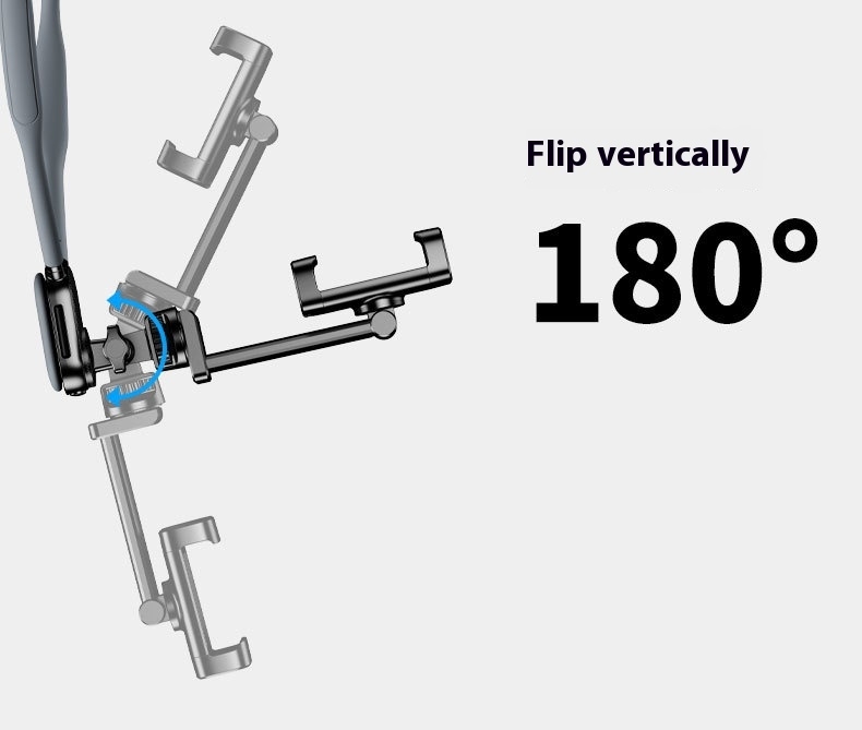 Support de téléphone portable autour du cou Mains libres Paresseux Flexible Support de téléphone portable flexible à porter autour du cou Support de montage pour smartphone pour Gop