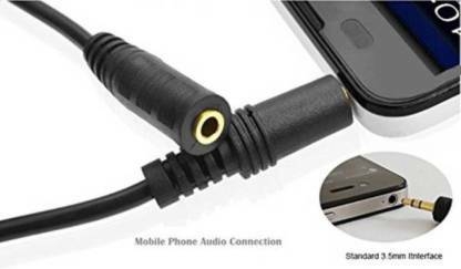 GADGET DEALS 3 mètres - AUX Audio Jack stéréo 3,5 mm Mâle vers Jack stéréo 3,5 mm Femelle Extension casque 3 m Câble AUX