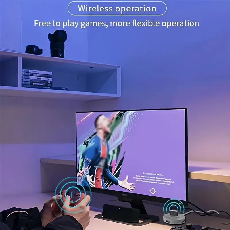 adaptateur   fil usb bt5.3 pour  /10 - transfert de données rapide,   antennes,   et  , compatibilité rétrograde automatique avec 5.0/4.2/4.1/4.0, contrôlé par application pour pc, ordinateur portable, bureau & cahier, connectivité dordinateur portable | dispositif   | plastique durable Détails du produit 2