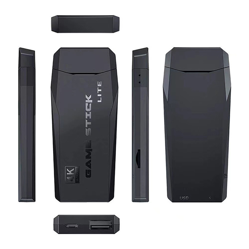 M8 20000 + jeux 64GB Console vidéo de jeu rétro sans fil 2.4G Double lecteur contrôleur vidéo 4K Game Stick Box pour TV Boy Gift