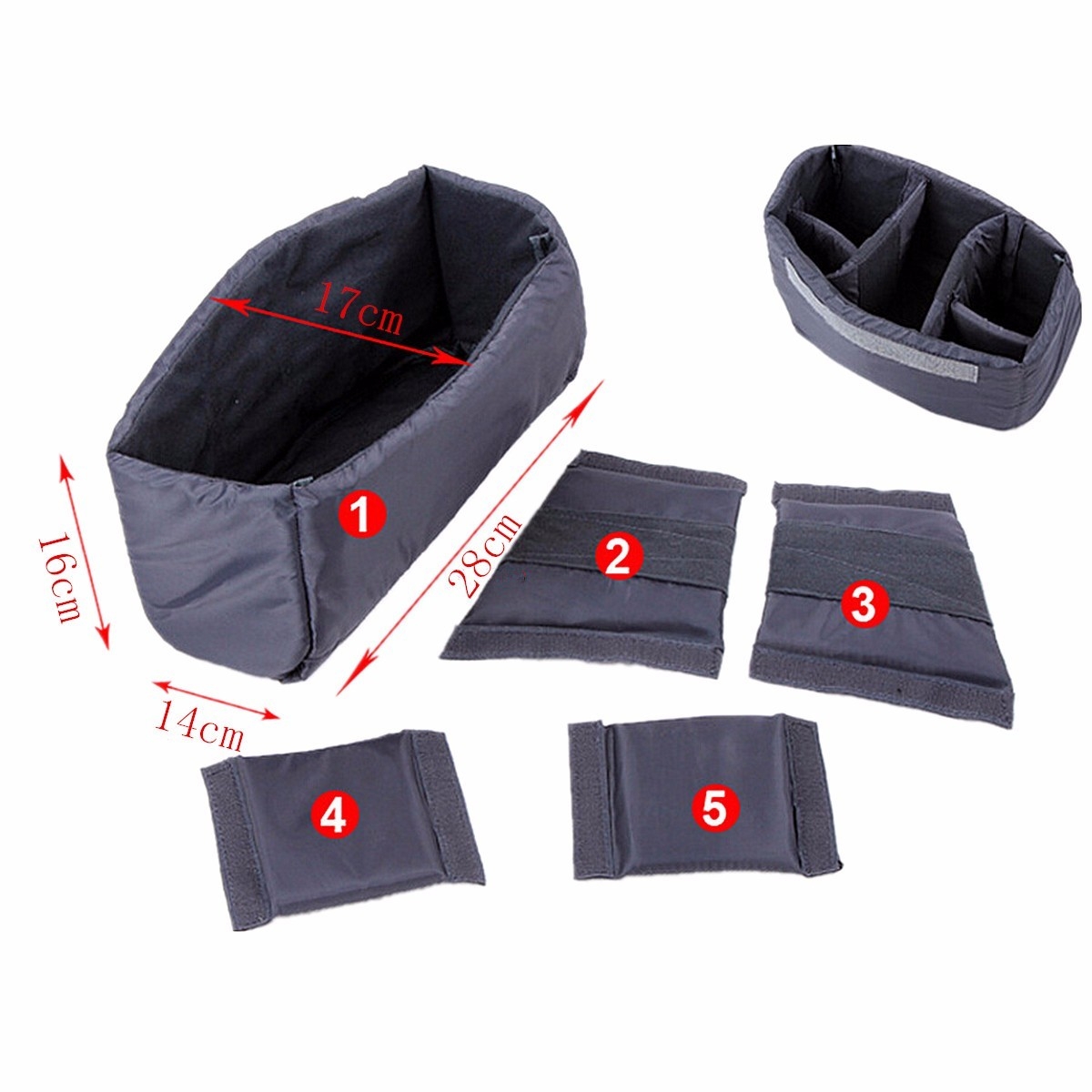 Nylon Waterproof Shockproof Camera Laptop Bag Lens Case Backpack For Canon Nikon SLR DSLR Camera