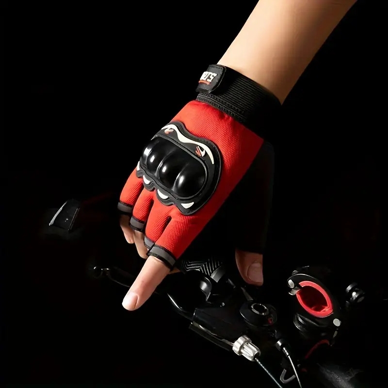 1 paire de   à coque dure demi-  pour hommes,   de cyclisme,   de sport de  , légers, antidérapants, résistants à lusure, fermeture à ruban magique, tissu en polyester, convient pour la saint-valentin, pâques, noël, halloween,   de lan 7