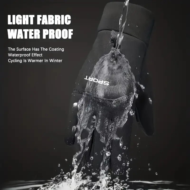 dhiver pour hommes, chauds et en  , équitation en hiver, coupe-vent, imperméables, antidérapants, écran tactile, conduite électrique, protection     détails 5