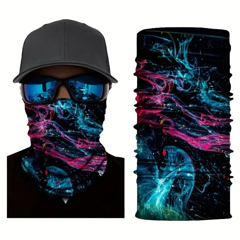 foulard   upf50+ magique, protection uv extérieure respirante et coupe-vent, pour le cyclisme, la pêche, la randonnée 0
