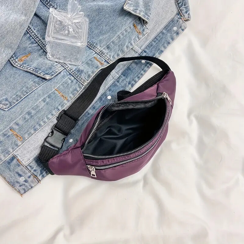 sac banane étanche - sac bandoulière multicouche élégant pour voyage, cyclisme & randonnée - tissu oxford  , style de mouvement 5