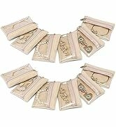 Vlando Travel Jewelry Bags,Jewelry Pouches Storage,Jewelry Travel Organizer Case for Women 12pcs