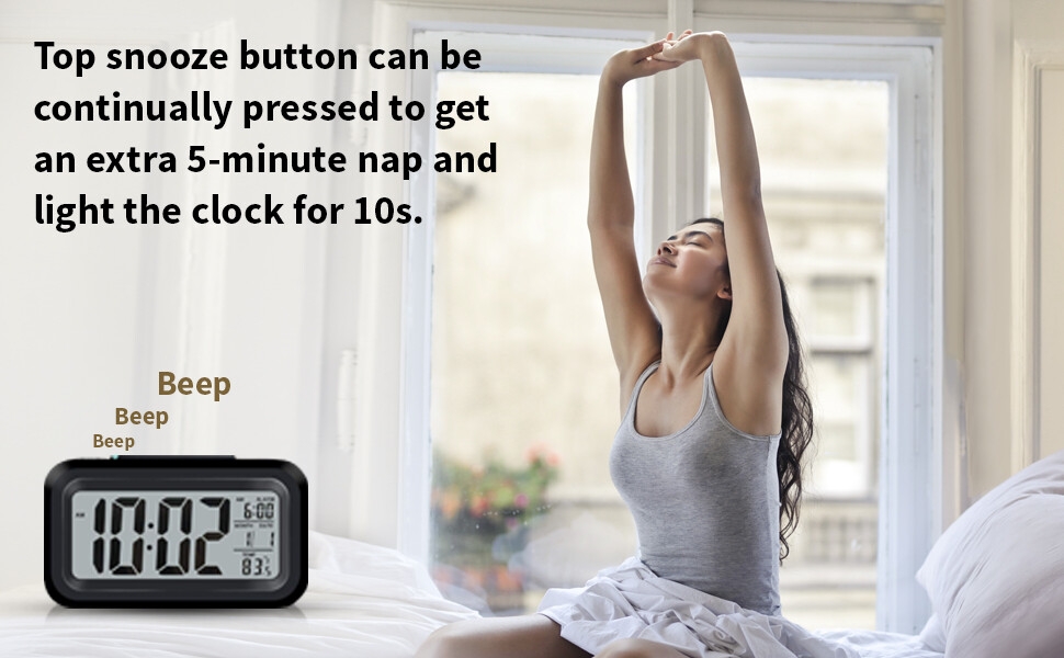 réveil de bureau numérique