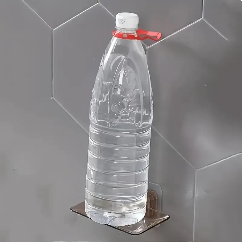 porte-savon mural rectangulaire élégant, transparent du cristal - installation perçage, de drainage pour lorganisation de bain détails 3