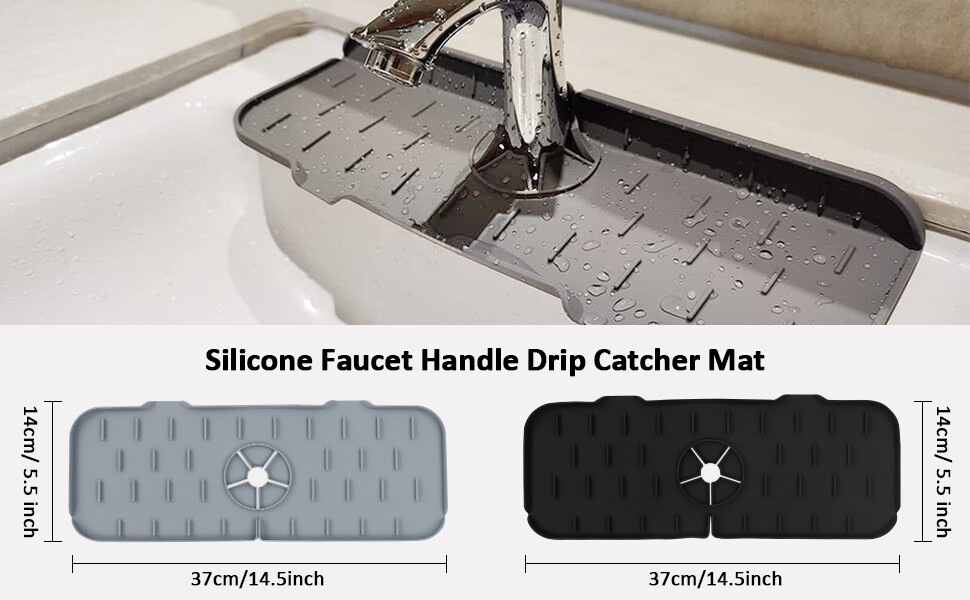 une poignée de robinet d'évier avec une poignée de vidange