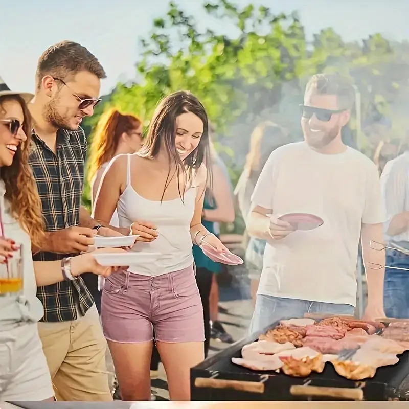 1/2pcs tapis de cuisson non-adhésifs et réutilisables - parfaits pour four à électricité & gaz, grille- et grils - de cuisine pour barbecues extérieurs & cuisson détails 5