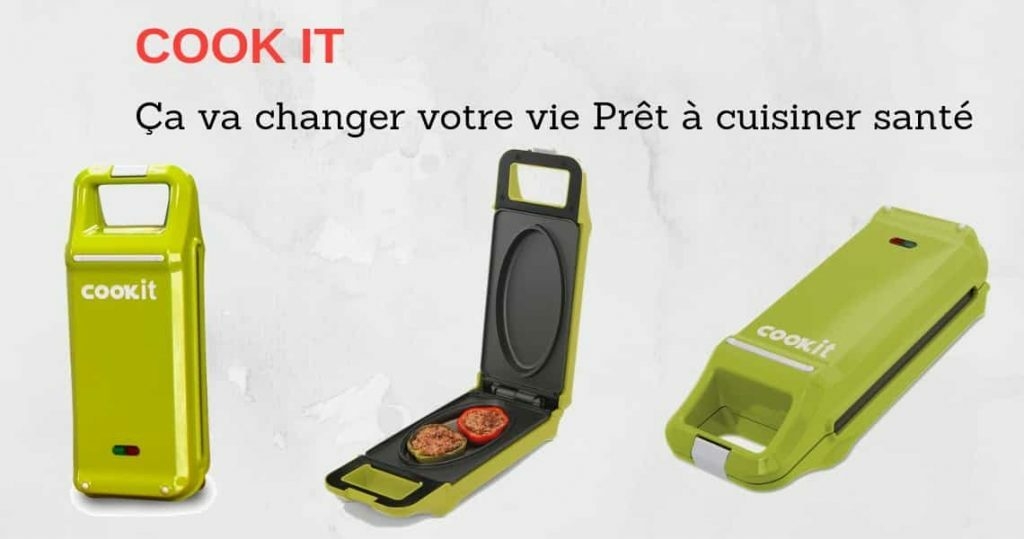 cookit une cuisson rapide et homogène