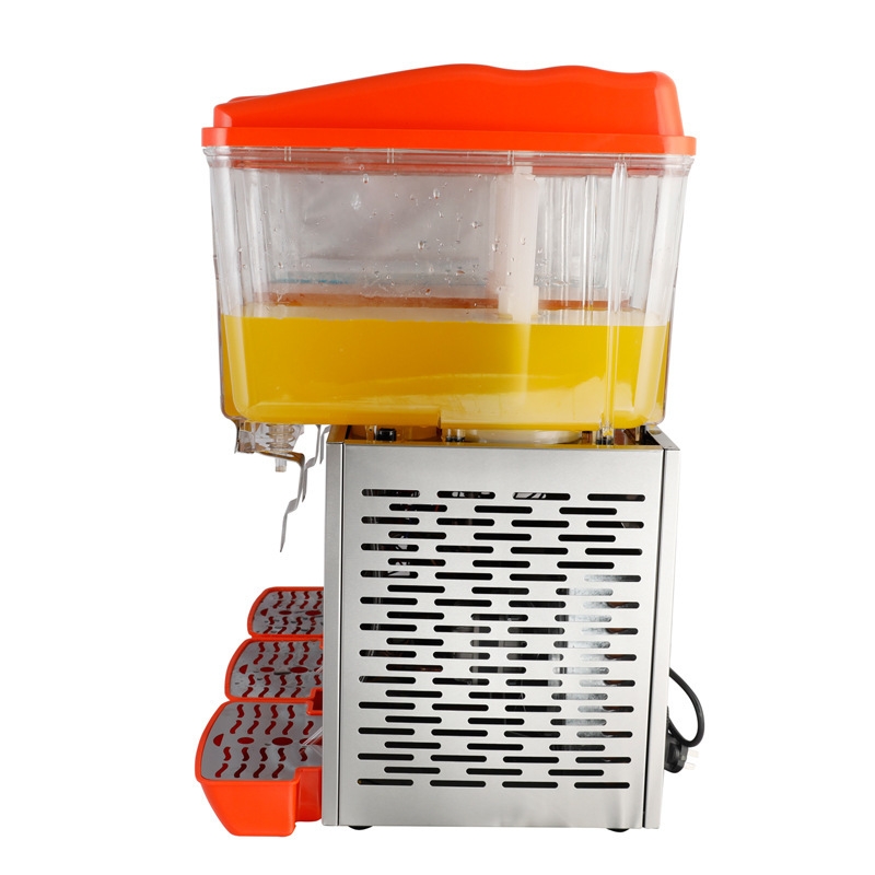 Distributeur de jus commercial deux réservoirs boisson chaude et froide électrique nouveau en 2024 la température peut être contrôlée