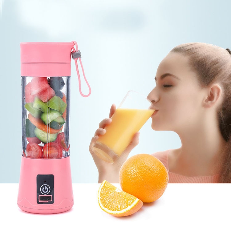 Mixeur portable rechargeable pour jus de fruits à 6 lames - Wa3er