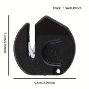 1 pièce, 2 pièces, aiguiseur de couteaux en céramique, aiguiseur de couteaux  ,   à aiguiser pour couteau dextérieur, facile à transporter, outils daiguillage de couteaux en céramique haute qualité et résistants à lusure,     ou lextérieur détails 7