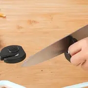 1 pièce, 2 pièces, aiguiseur de couteaux en céramique, aiguiseur de couteaux  ,   à aiguiser pour couteau dextérieur, facile à transporter, outils daiguillage de couteaux en céramique haute qualité et résistants à lusure,     ou lextérieur détails 1