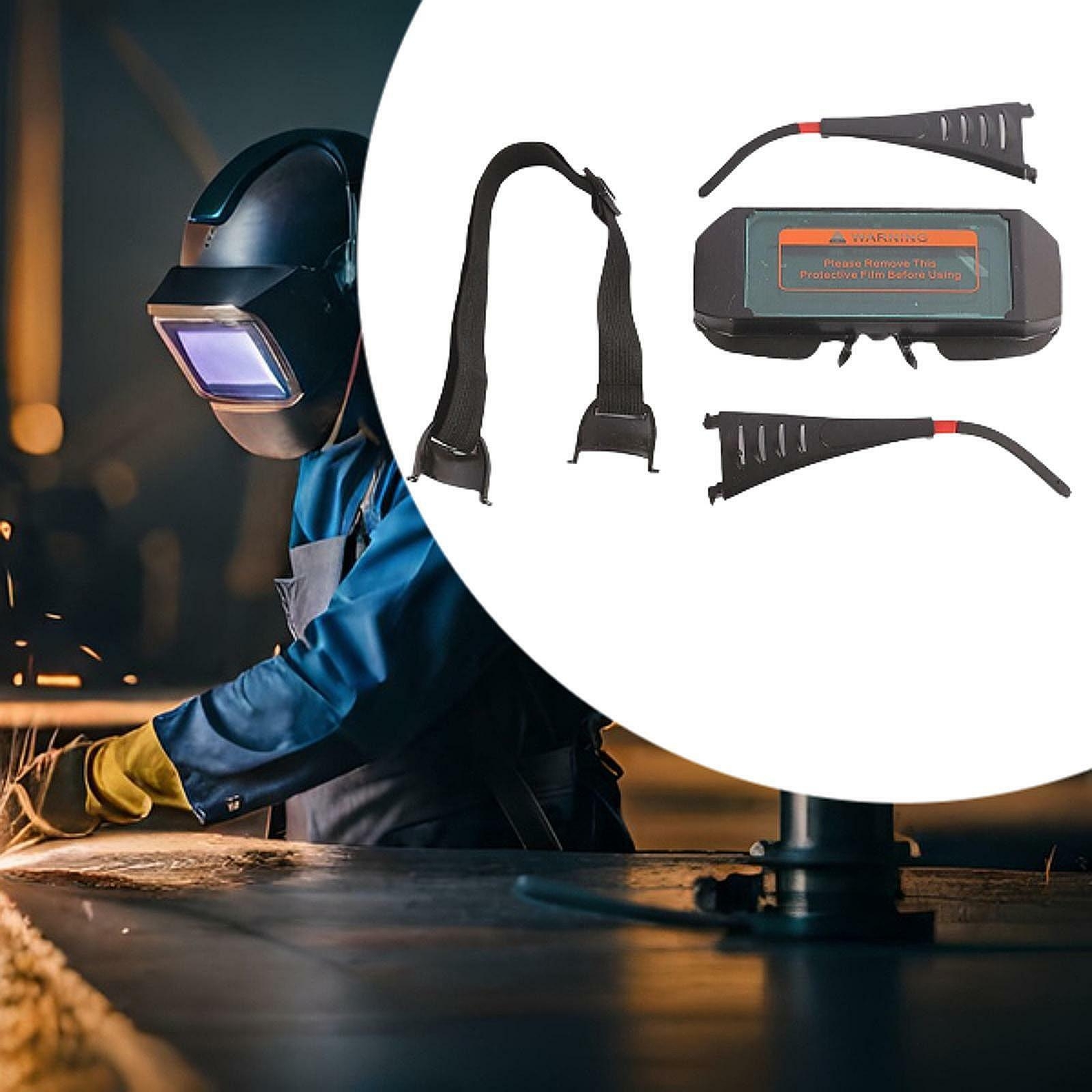 Solar Welding Glasses Automatic Dimming for Lighting for Beauty Filming Content SPA