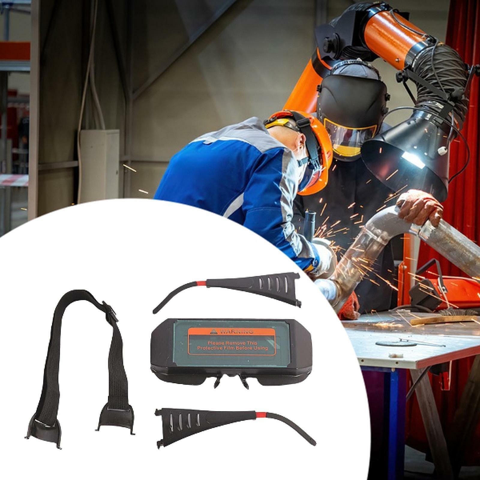 Solar Welding Glasses Automatic Dimming for Lighting for Beauty Filming Content SPA