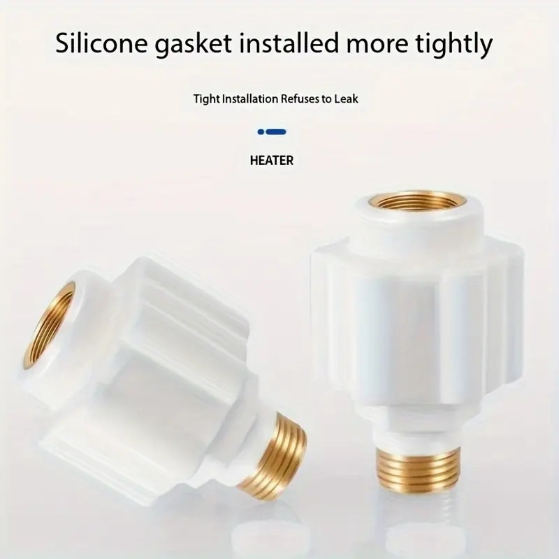 connecteur universel mural anti-électricité pour chauffe-eau, joint de sécurité étanche en plastique, avec   intégrée pour une   électrique améliorée, pour accessoire de prévention du contact externe du chauffe-eau électrique détails 4