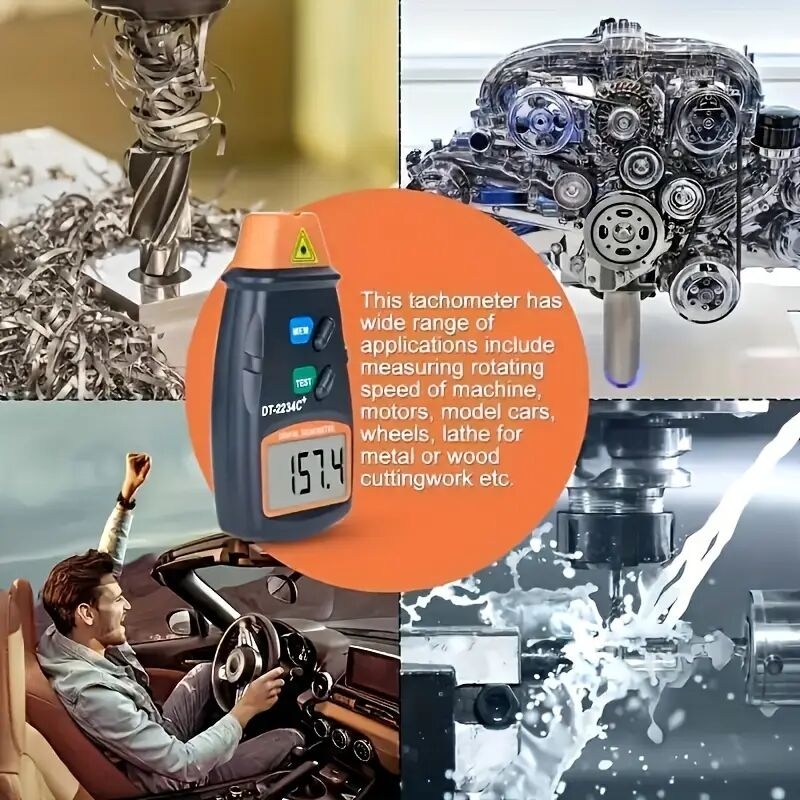 1pc dt2234 c mini laser tachometer non   display   0 01 tachometer Product details 1