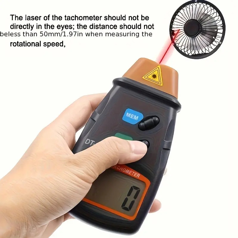 1pc dt2234 c mini laser tachometer non   display   0 01 tachometer Product details 4