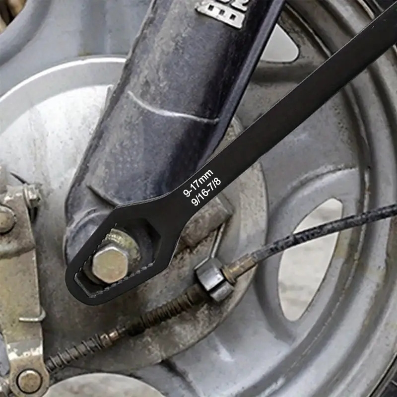1pc clé universelle 3-17mm, clé à double tête pour - outil multifonctionnel avec serrage automatique, mâchoires réglables et spécialement conçues - pour un entretien rapide, adapté pour une utilisation à et en extérieur, compact et portable détails 7
