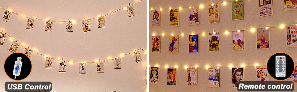 Guirlande lumineuse à piles