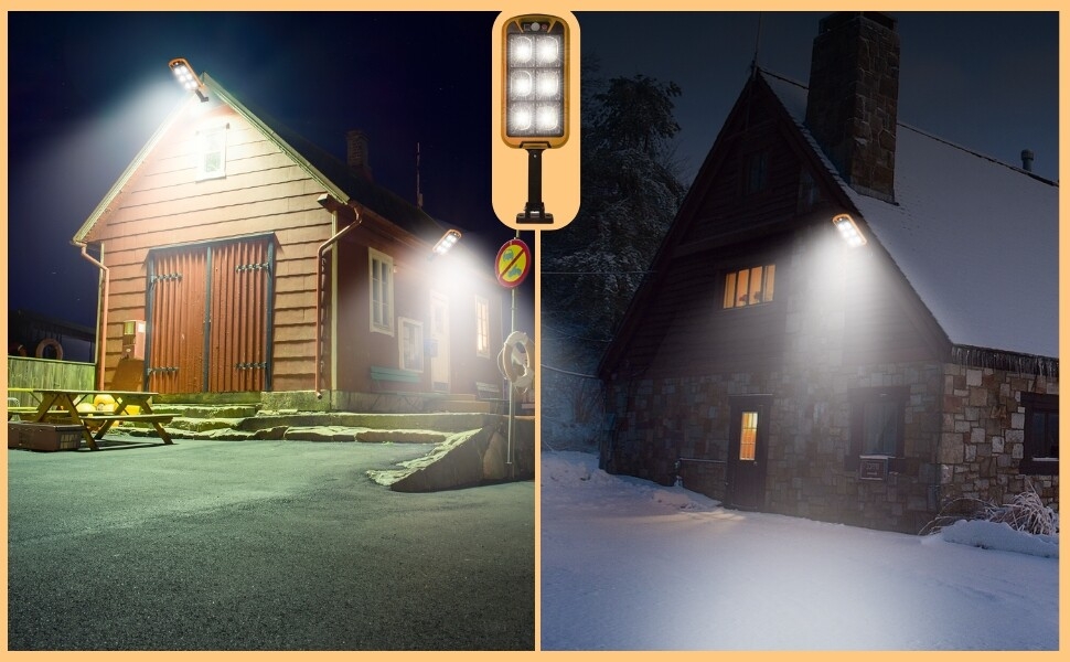 Lampe Solaire avec detecteur de mouvement