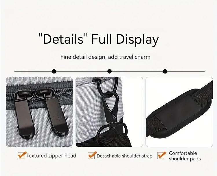 1pc new fashion lightweight 15 6inch computer bag business water resistant laptop bag business computer laptop notebook bag fashion contrast color bag details 1