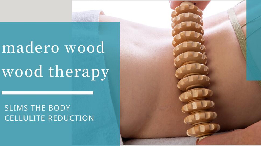 Rouleaux de massage en bois