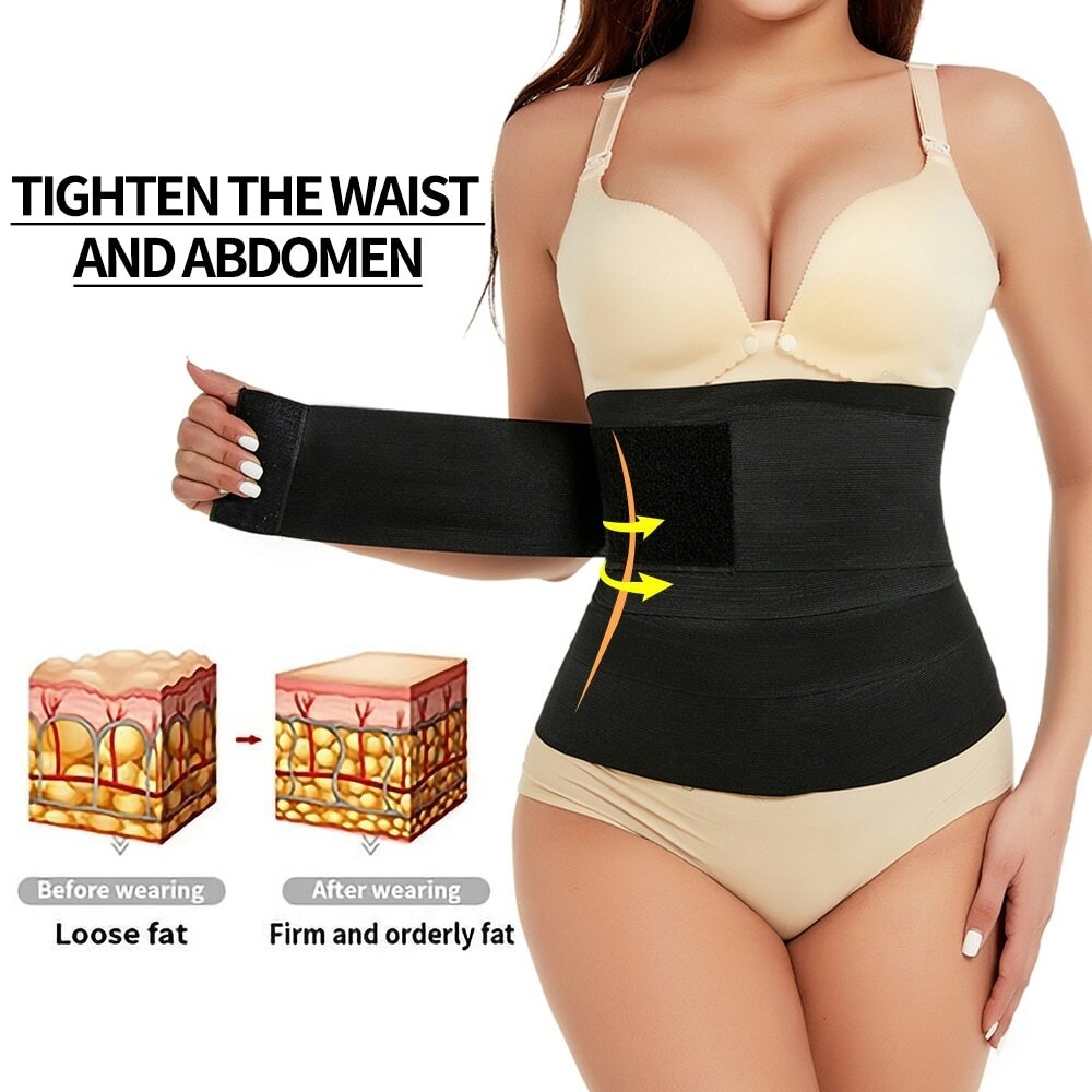 Gaine Ventre Plat Femme Invisible Ceinture Abdominale Gainante