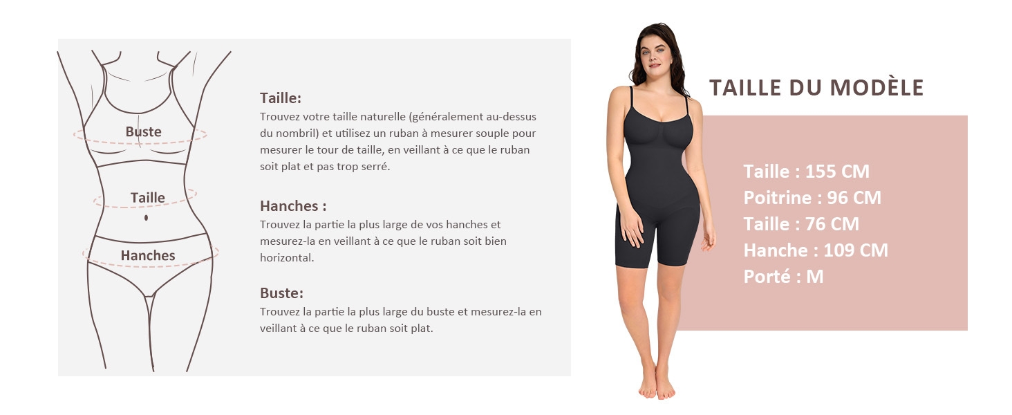 TAILLE DU MODELE