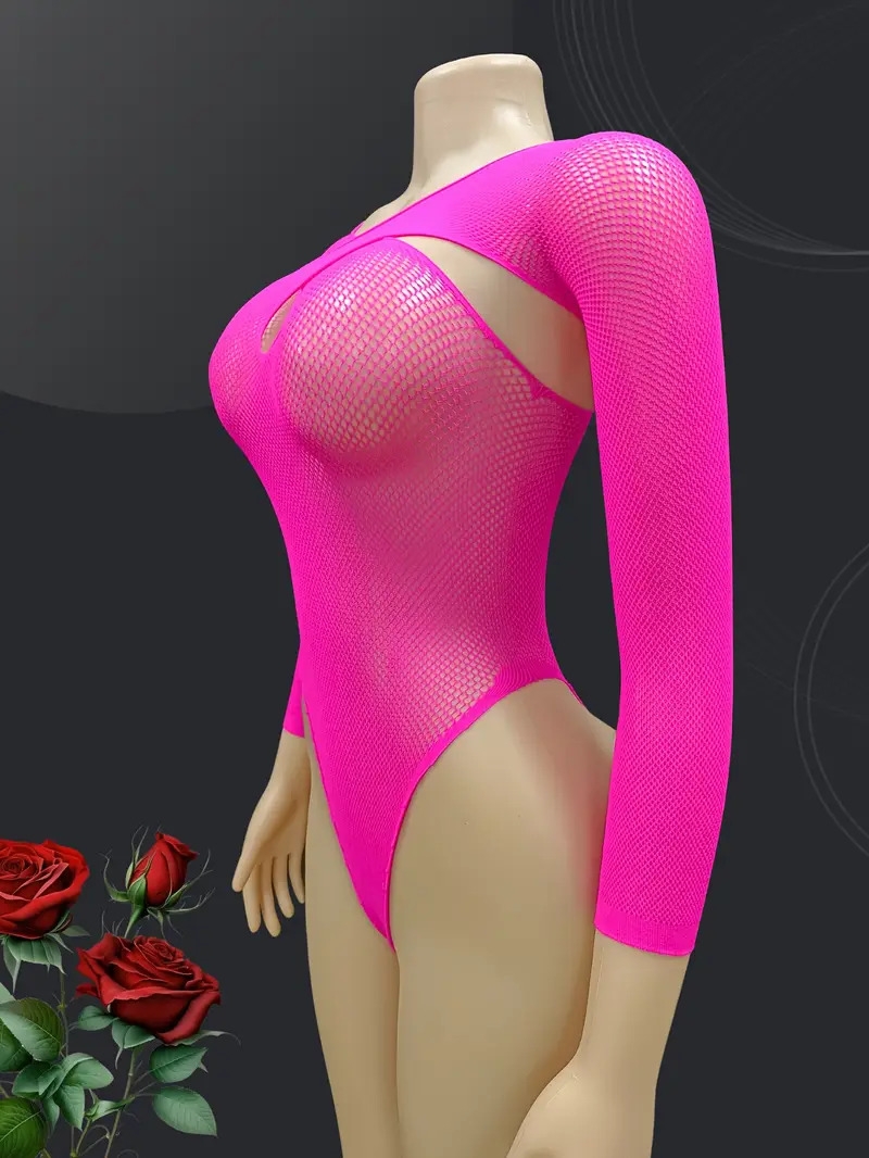 lingerie sexy respirante à haute élasticité, bikini à manches longues en , taille, body sexy détails 3