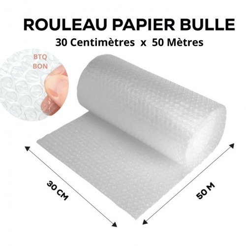 Papier et film à bulles déménagement 